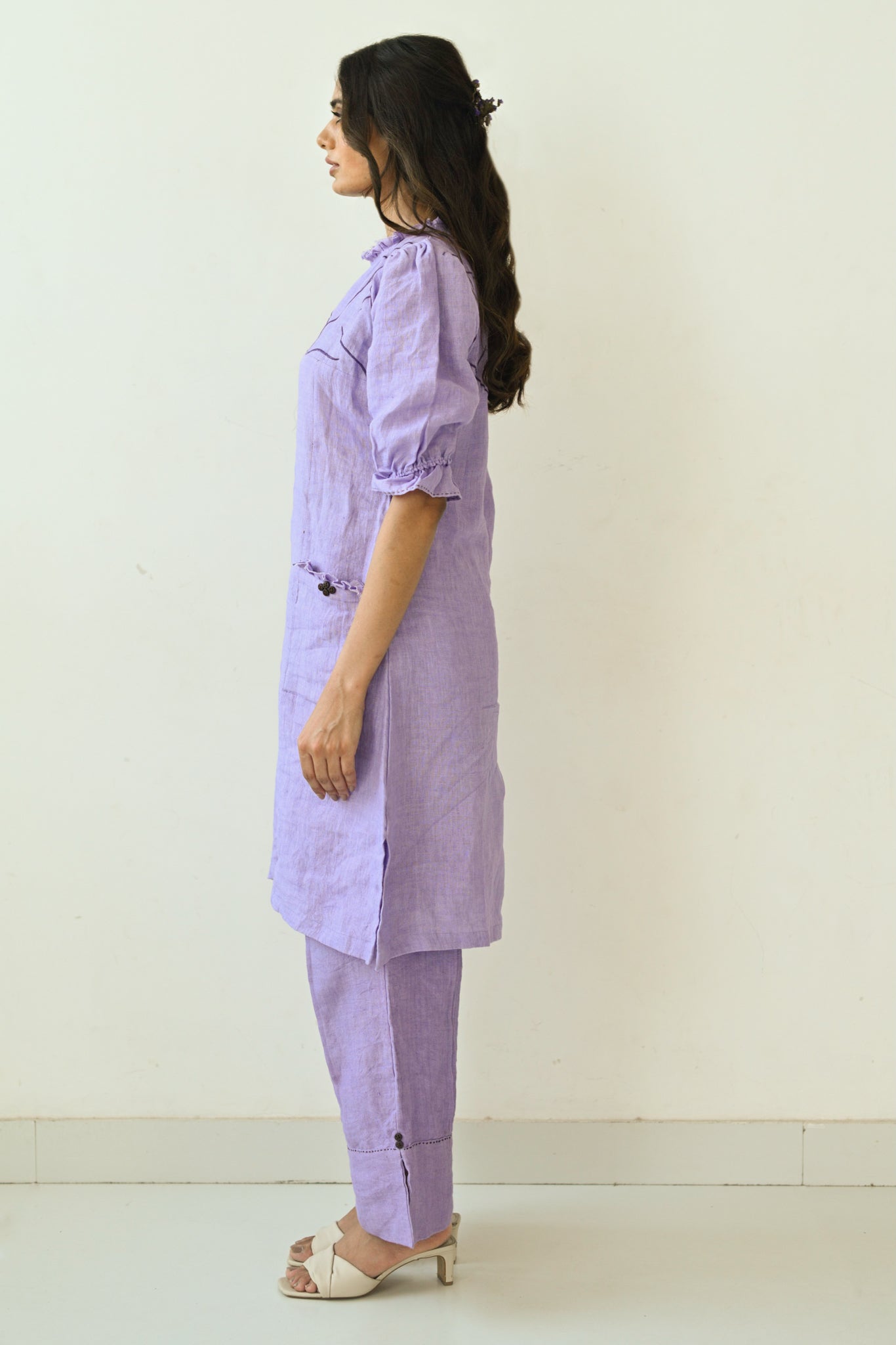 Lilac Linen Co-Ord Set