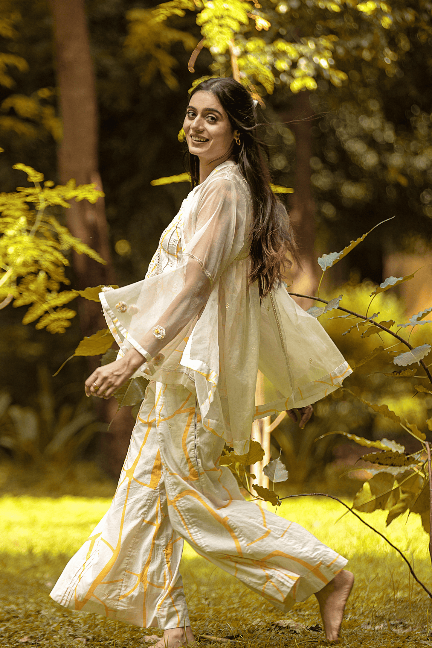 Beige Three Piece Co-ord Set