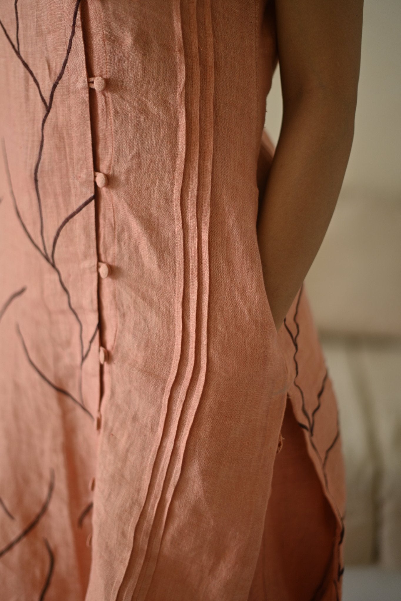 Rust Orange Linen Co-Ord Set