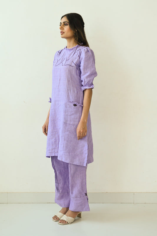 Lilac Linen Co-Ord Set