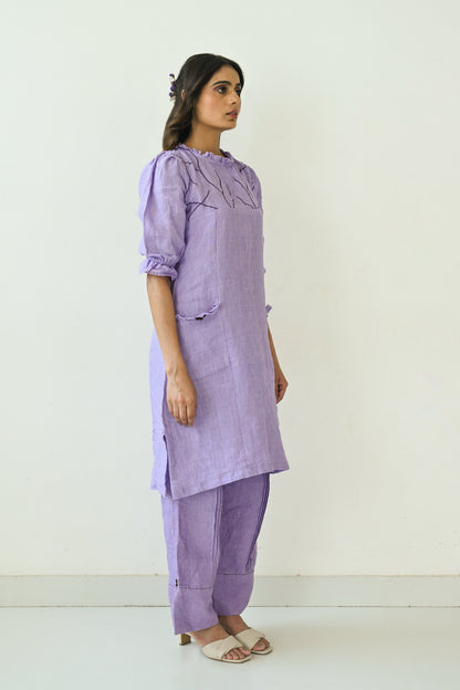 Lilac Linen Co-Ord Set
