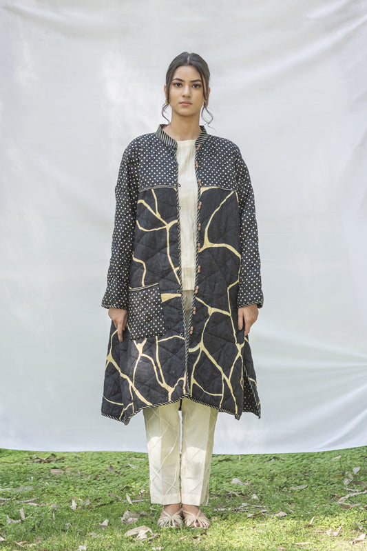 reversible quilted jacket women