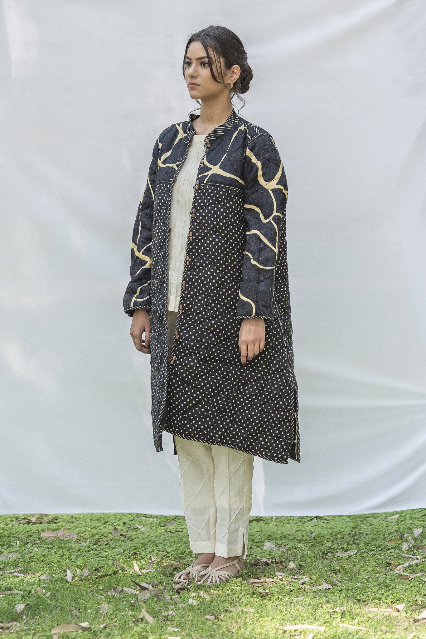 designer quilted jacket India
