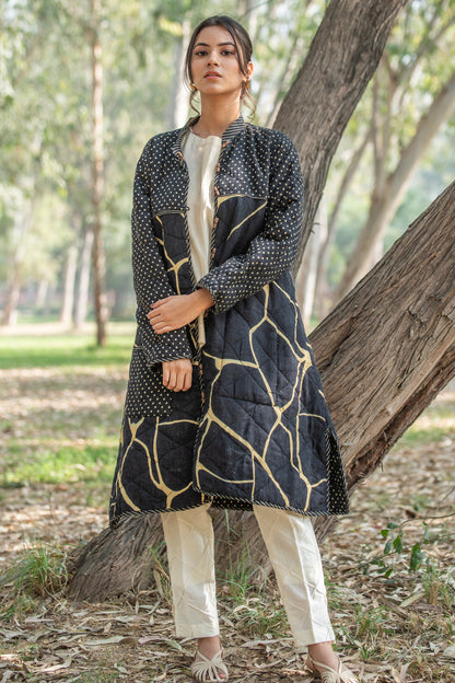 black designer co-ord set