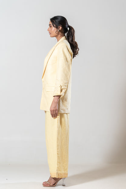 Machine and Hand Embroidered Blazer