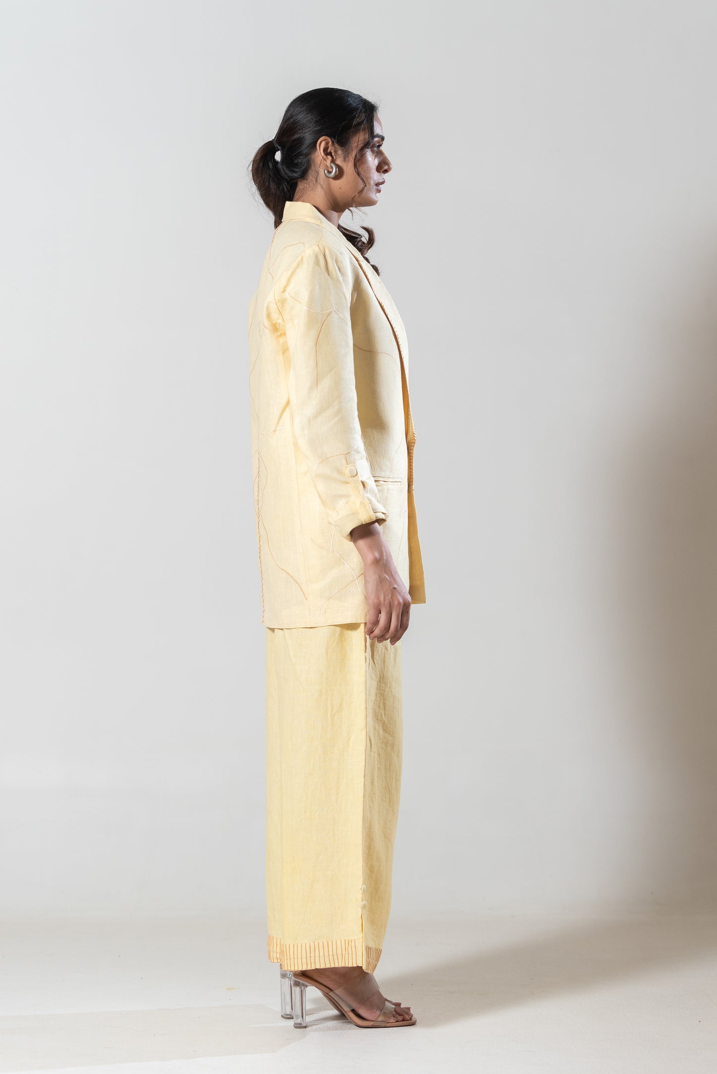 Machine and Hand Embroidered Blazer