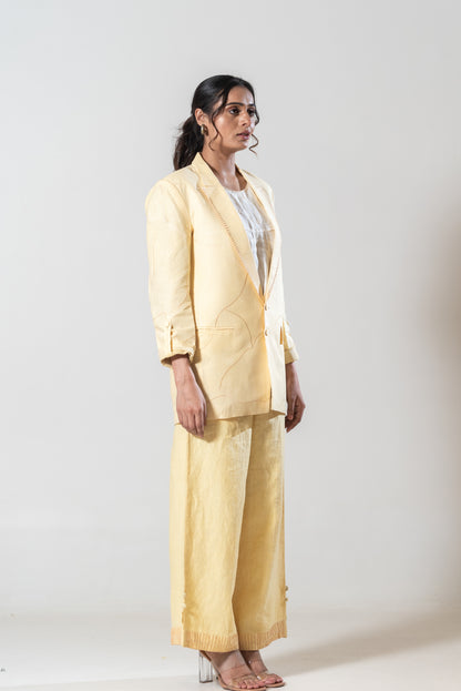 Machine and Hand Embroidered Blazer